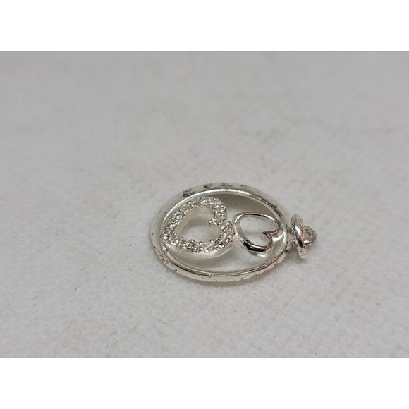 Sterling Silver I Love You More Heart Pendant - Picture 6 of 11